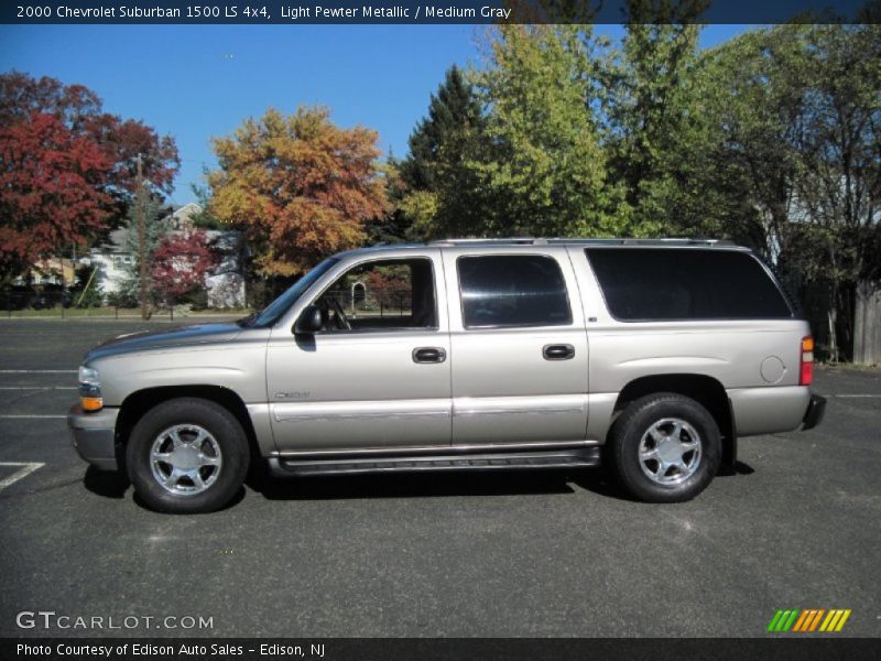  2000 Suburban 1500 LS 4x4 Light Pewter Metallic