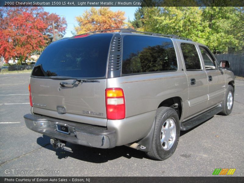 Light Pewter Metallic / Medium Gray 2000 Chevrolet Suburban 1500 LS 4x4