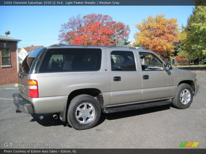 Light Pewter Metallic / Medium Gray 2000 Chevrolet Suburban 1500 LS 4x4