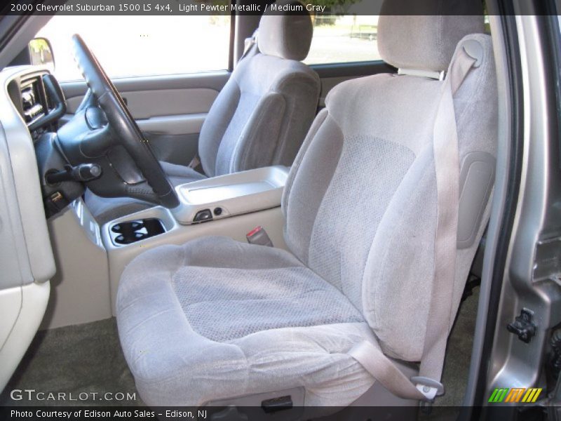 Light Pewter Metallic / Medium Gray 2000 Chevrolet Suburban 1500 LS 4x4