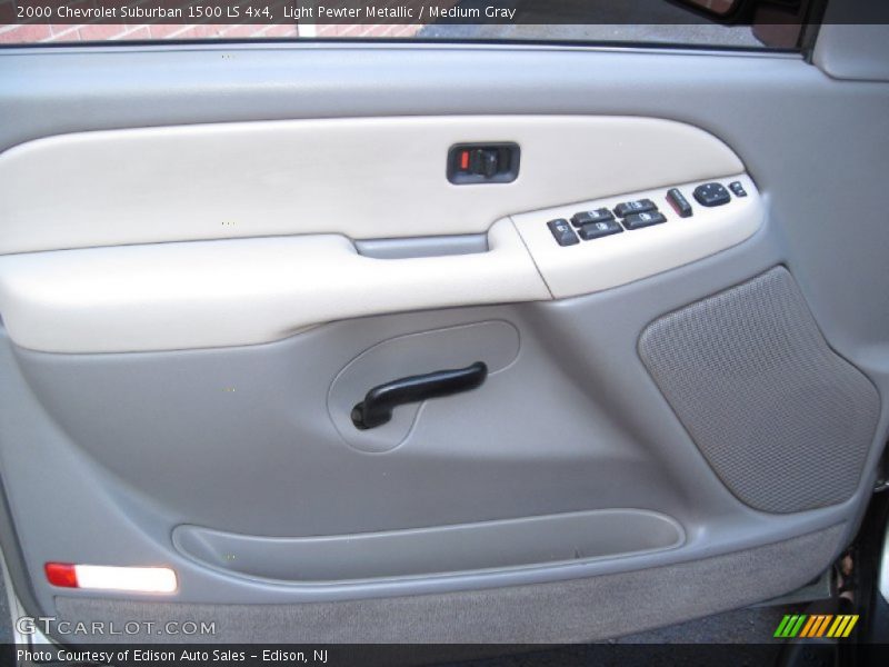 Light Pewter Metallic / Medium Gray 2000 Chevrolet Suburban 1500 LS 4x4