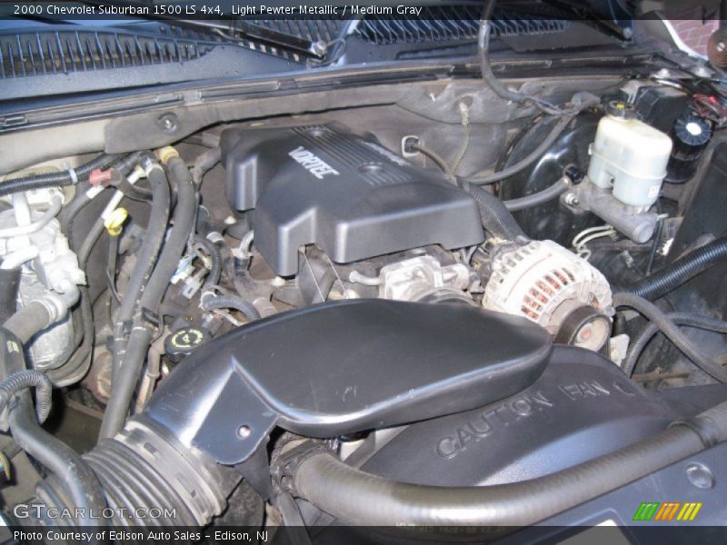 Light Pewter Metallic / Medium Gray 2000 Chevrolet Suburban 1500 LS 4x4