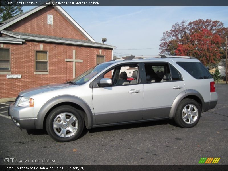 Silver Frost Metallic / Shale 2005 Ford Freestyle SEL AWD