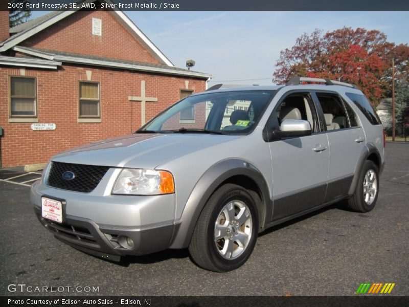 Silver Frost Metallic / Shale 2005 Ford Freestyle SEL AWD