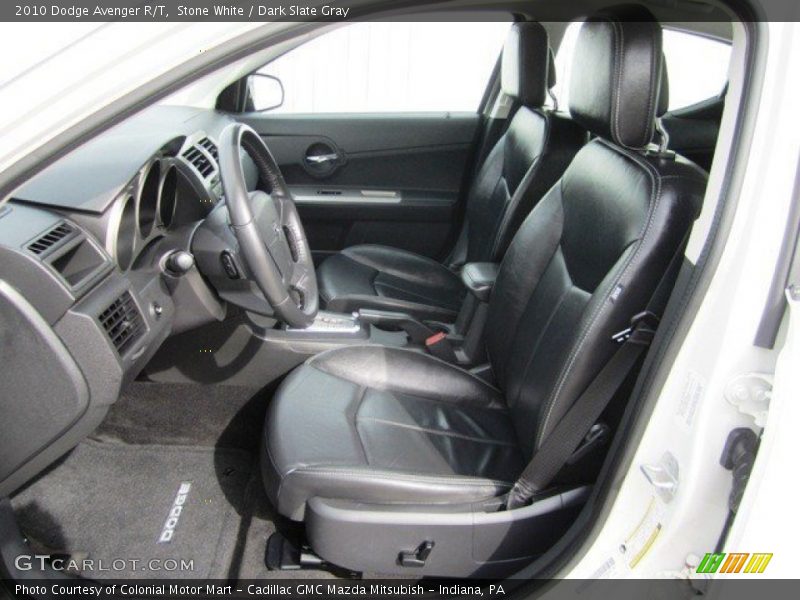 Stone White / Dark Slate Gray 2010 Dodge Avenger R/T
