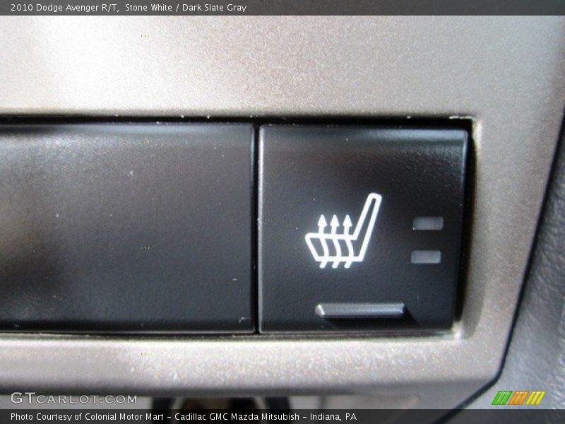 Stone White / Dark Slate Gray 2010 Dodge Avenger R/T