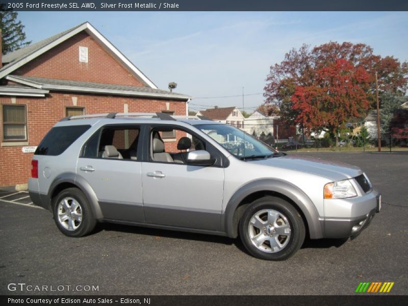 Silver Frost Metallic / Shale 2005 Ford Freestyle SEL AWD
