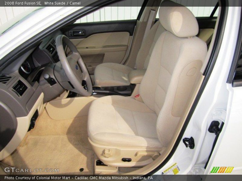 White Suede / Camel 2008 Ford Fusion SE