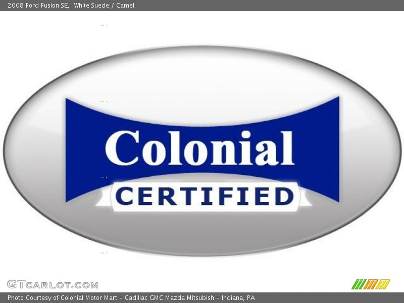 White Suede / Camel 2008 Ford Fusion SE