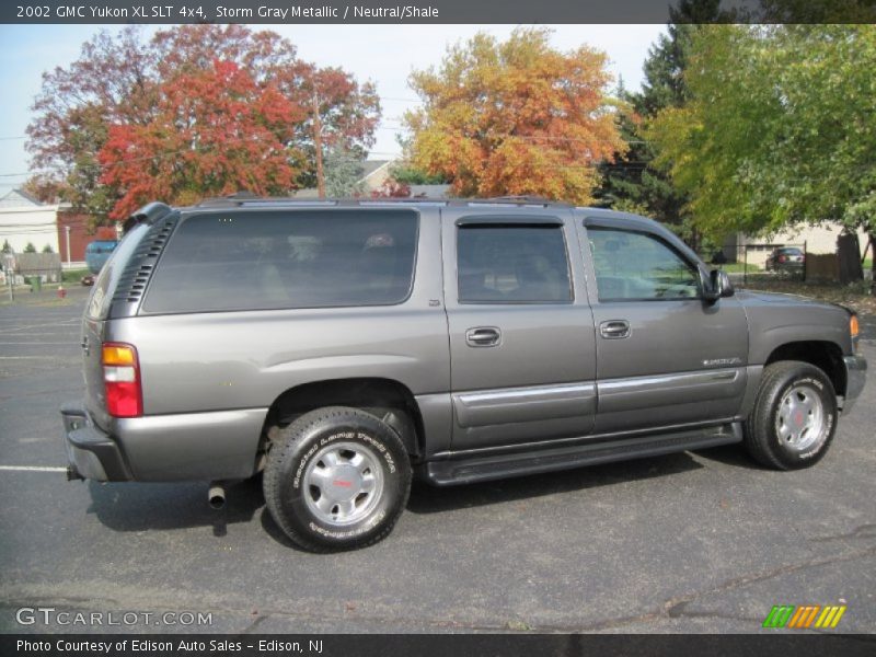 Storm Gray Metallic / Neutral/Shale 2002 GMC Yukon XL SLT 4x4