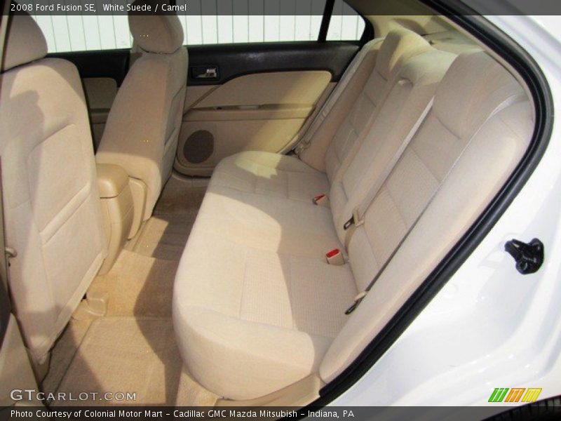 White Suede / Camel 2008 Ford Fusion SE