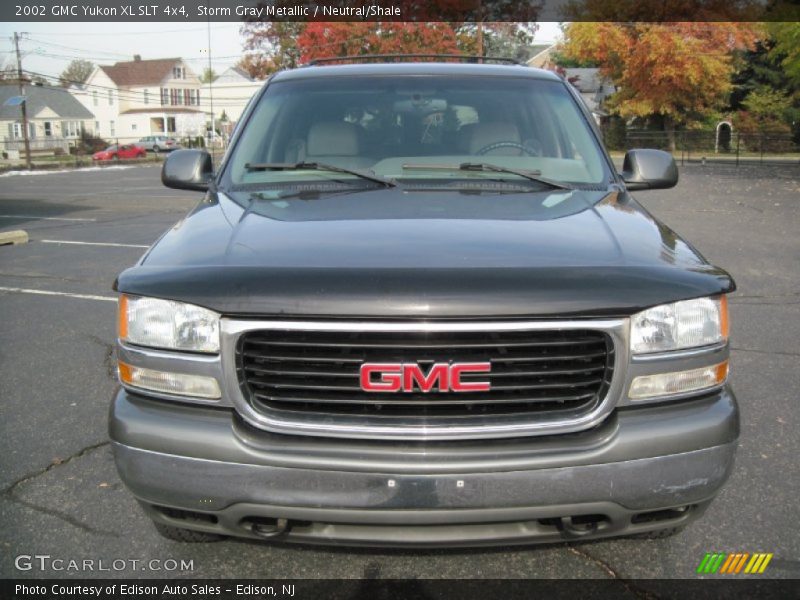 Storm Gray Metallic / Neutral/Shale 2002 GMC Yukon XL SLT 4x4