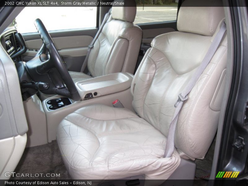 Storm Gray Metallic / Neutral/Shale 2002 GMC Yukon XL SLT 4x4