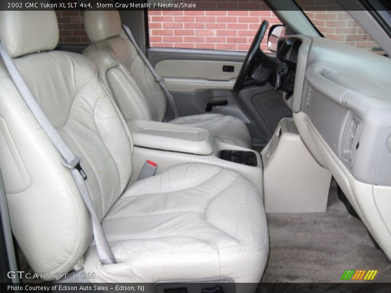 Storm Gray Metallic / Neutral/Shale 2002 GMC Yukon XL SLT 4x4