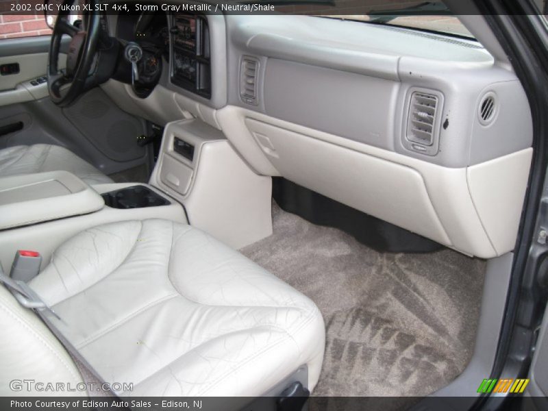 Storm Gray Metallic / Neutral/Shale 2002 GMC Yukon XL SLT 4x4