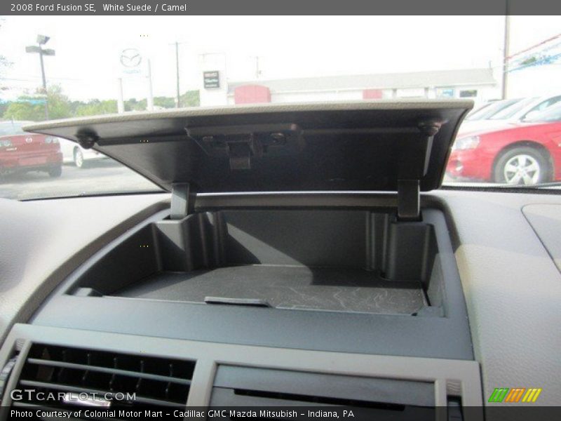White Suede / Camel 2008 Ford Fusion SE