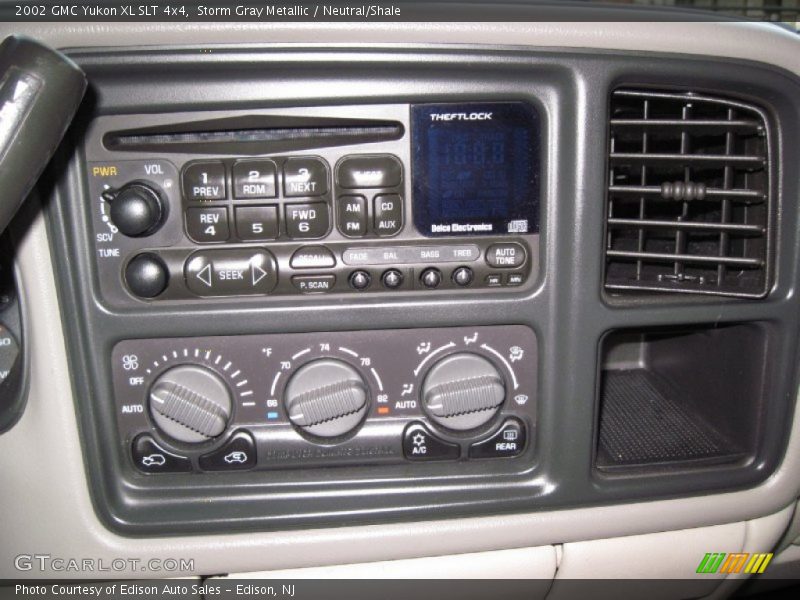 Storm Gray Metallic / Neutral/Shale 2002 GMC Yukon XL SLT 4x4