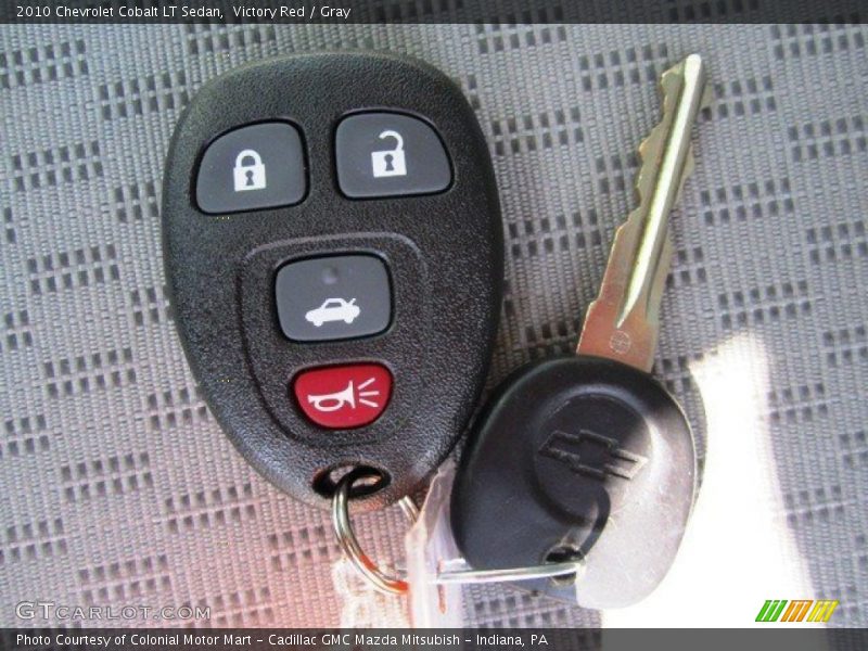 Victory Red / Gray 2010 Chevrolet Cobalt LT Sedan