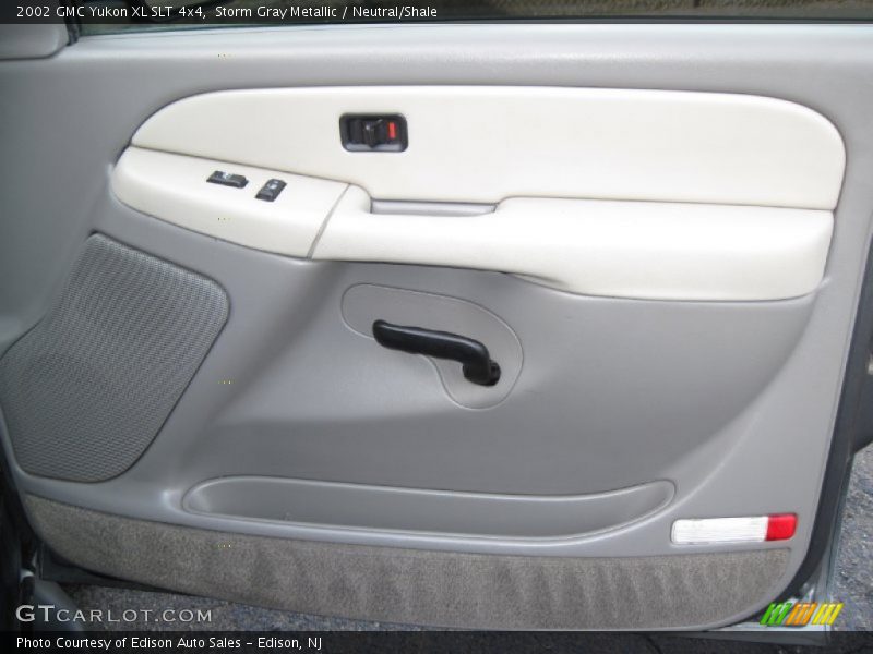 Storm Gray Metallic / Neutral/Shale 2002 GMC Yukon XL SLT 4x4