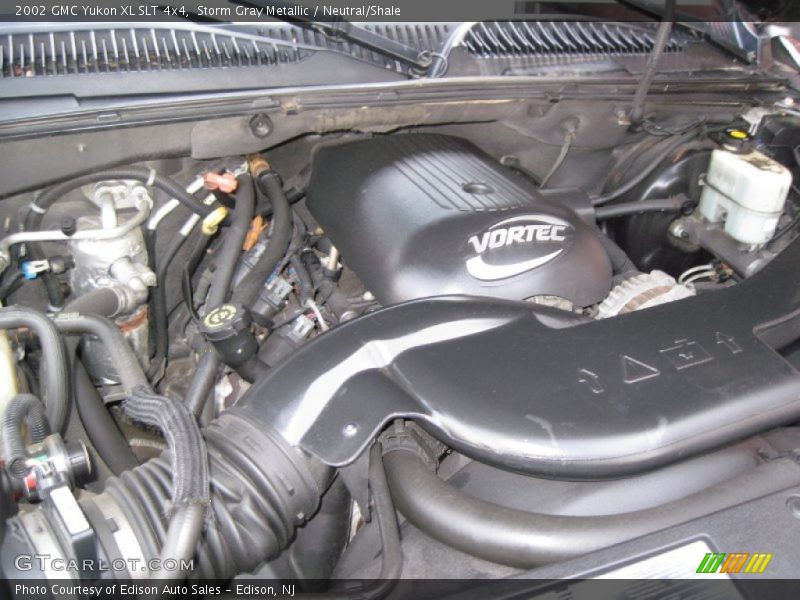 Storm Gray Metallic / Neutral/Shale 2002 GMC Yukon XL SLT 4x4
