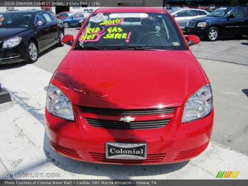 Victory Red / Gray 2010 Chevrolet Cobalt LT Sedan