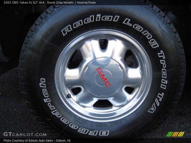 Storm Gray Metallic / Neutral/Shale 2002 GMC Yukon XL SLT 4x4