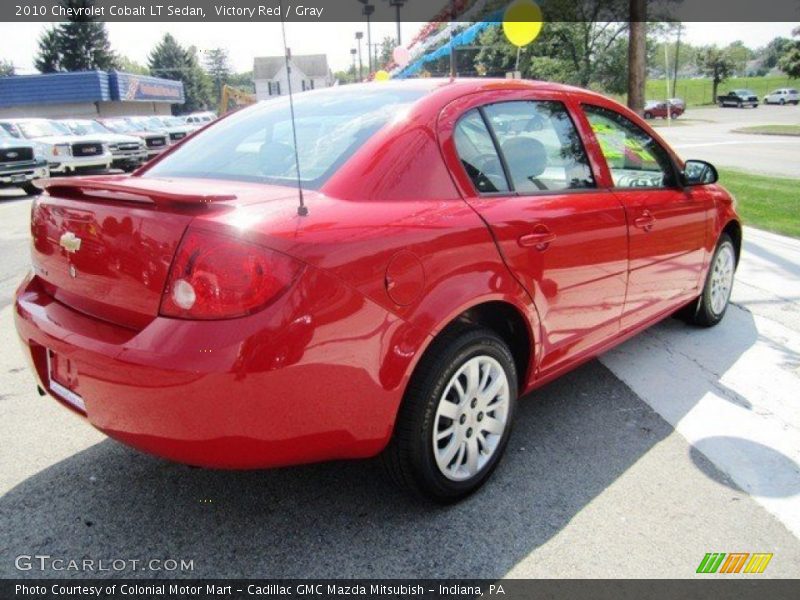 Victory Red / Gray 2010 Chevrolet Cobalt LT Sedan
