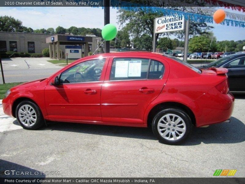 Victory Red / Gray 2010 Chevrolet Cobalt LT Sedan