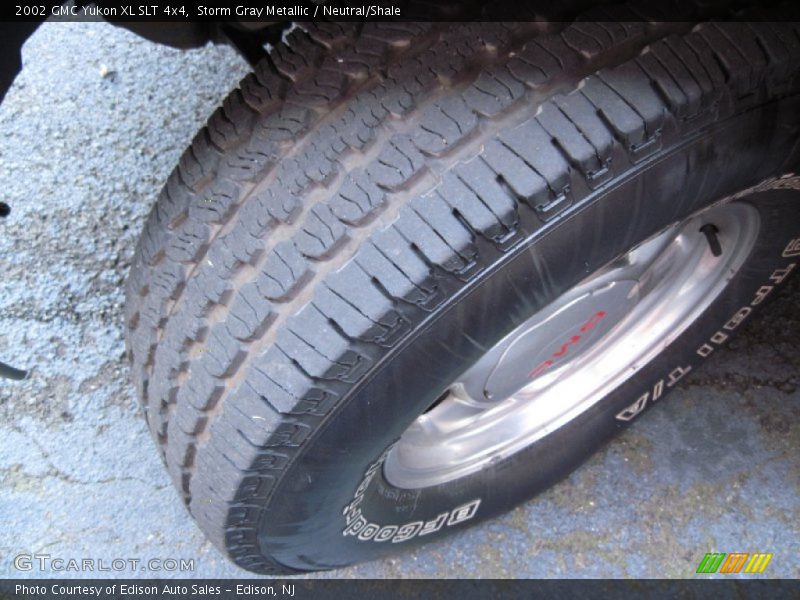 Storm Gray Metallic / Neutral/Shale 2002 GMC Yukon XL SLT 4x4