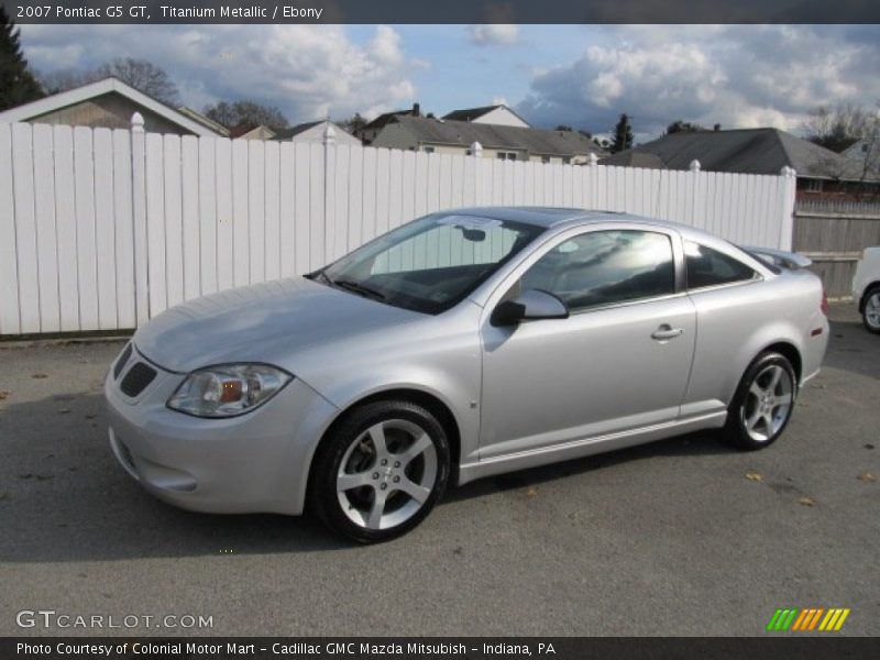 Titanium Metallic / Ebony 2007 Pontiac G5 GT