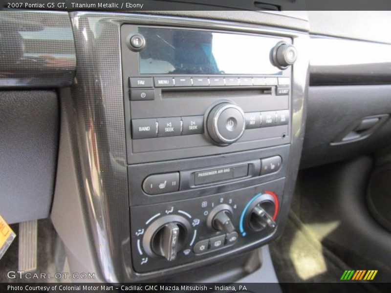 Titanium Metallic / Ebony 2007 Pontiac G5 GT