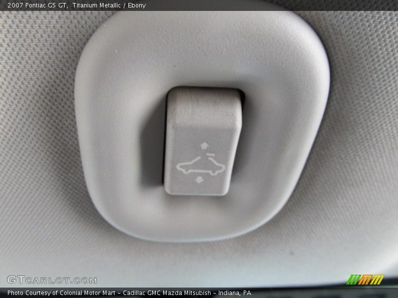 Titanium Metallic / Ebony 2007 Pontiac G5 GT