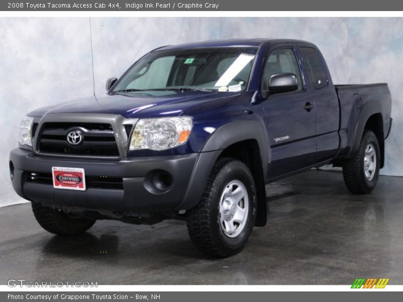 Indigo Ink Pearl / Graphite Gray 2008 Toyota Tacoma Access Cab 4x4