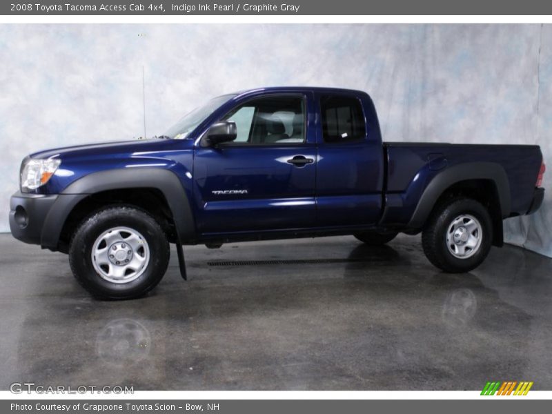 Indigo Ink Pearl / Graphite Gray 2008 Toyota Tacoma Access Cab 4x4