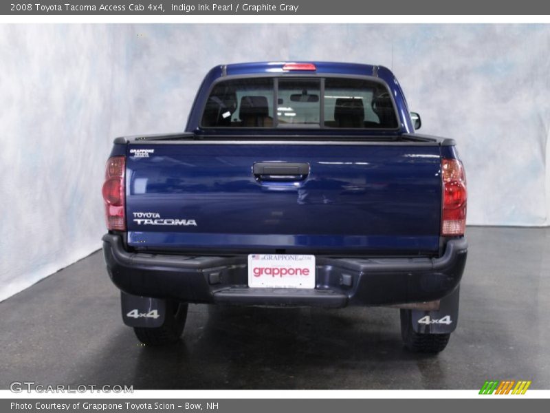 Indigo Ink Pearl / Graphite Gray 2008 Toyota Tacoma Access Cab 4x4