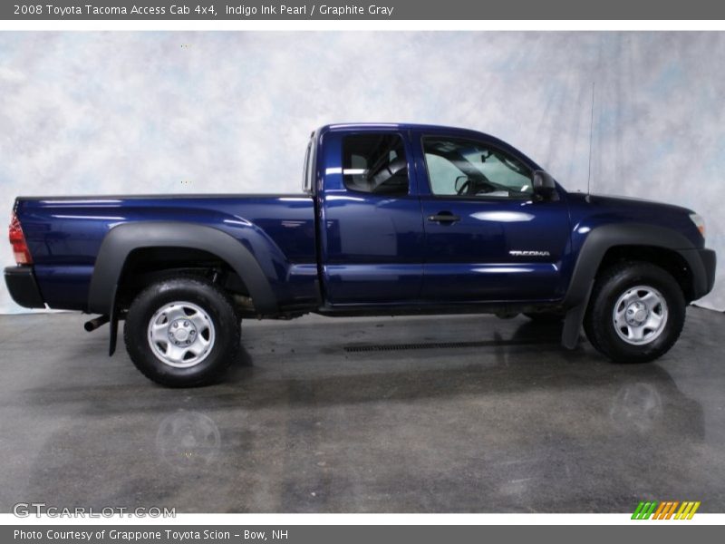 Indigo Ink Pearl / Graphite Gray 2008 Toyota Tacoma Access Cab 4x4