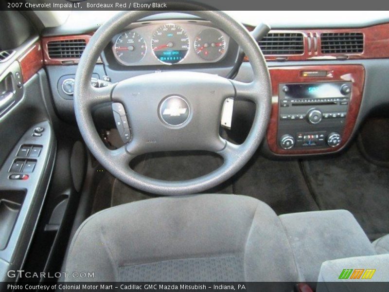 Bordeaux Red / Ebony Black 2007 Chevrolet Impala LT