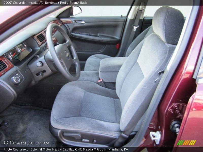 Bordeaux Red / Ebony Black 2007 Chevrolet Impala LT