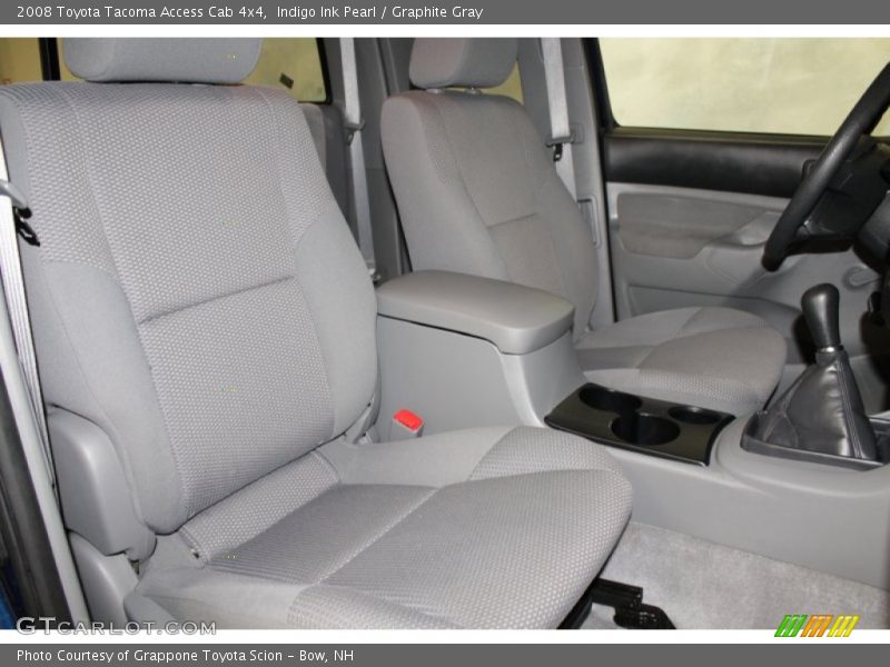 Indigo Ink Pearl / Graphite Gray 2008 Toyota Tacoma Access Cab 4x4