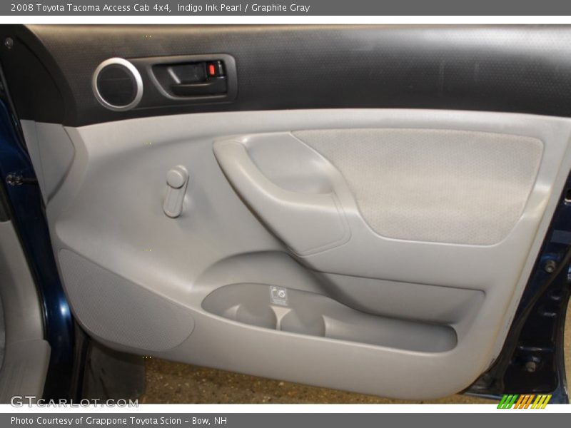 Indigo Ink Pearl / Graphite Gray 2008 Toyota Tacoma Access Cab 4x4