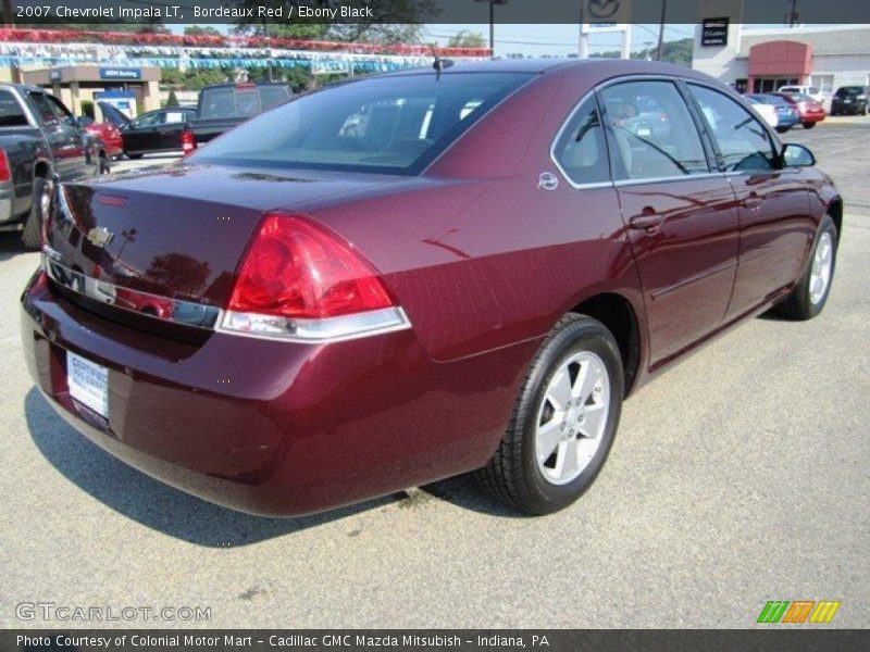 Bordeaux Red / Ebony Black 2007 Chevrolet Impala LT