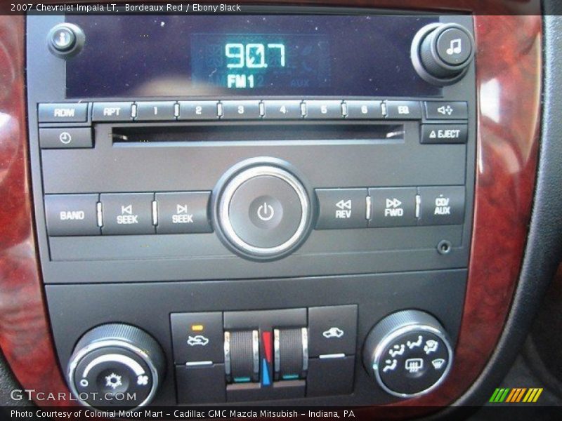 Bordeaux Red / Ebony Black 2007 Chevrolet Impala LT