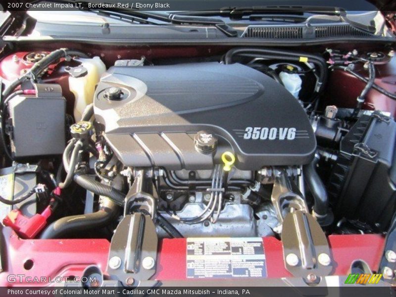 Bordeaux Red / Ebony Black 2007 Chevrolet Impala LT