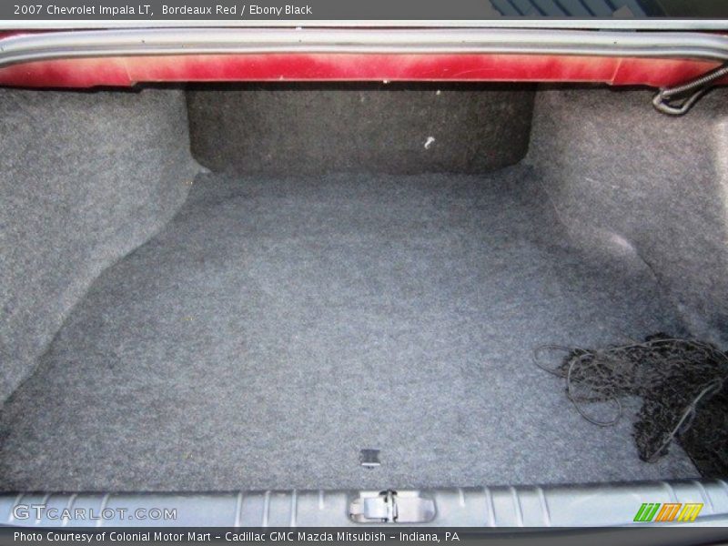 Bordeaux Red / Ebony Black 2007 Chevrolet Impala LT