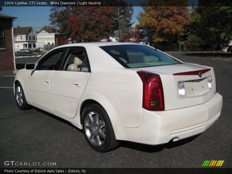 White Diamond / Light Neutral 2004 Cadillac CTS Sedan