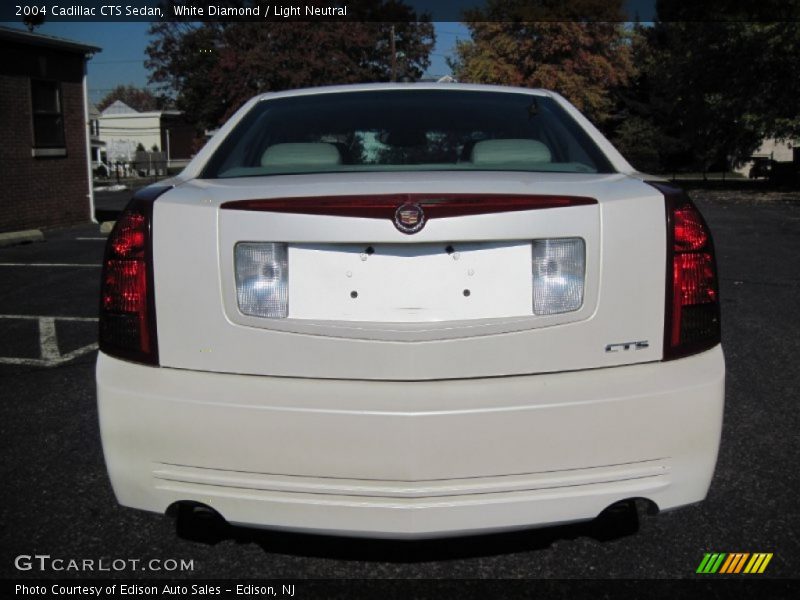 White Diamond / Light Neutral 2004 Cadillac CTS Sedan