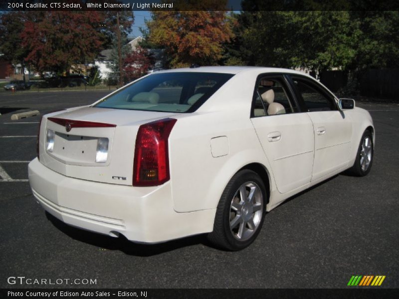 White Diamond / Light Neutral 2004 Cadillac CTS Sedan