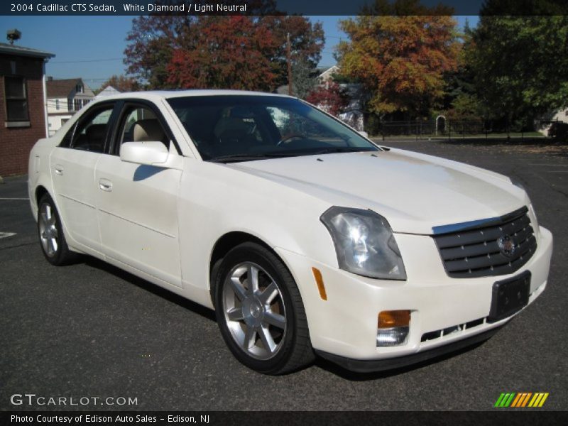 White Diamond / Light Neutral 2004 Cadillac CTS Sedan
