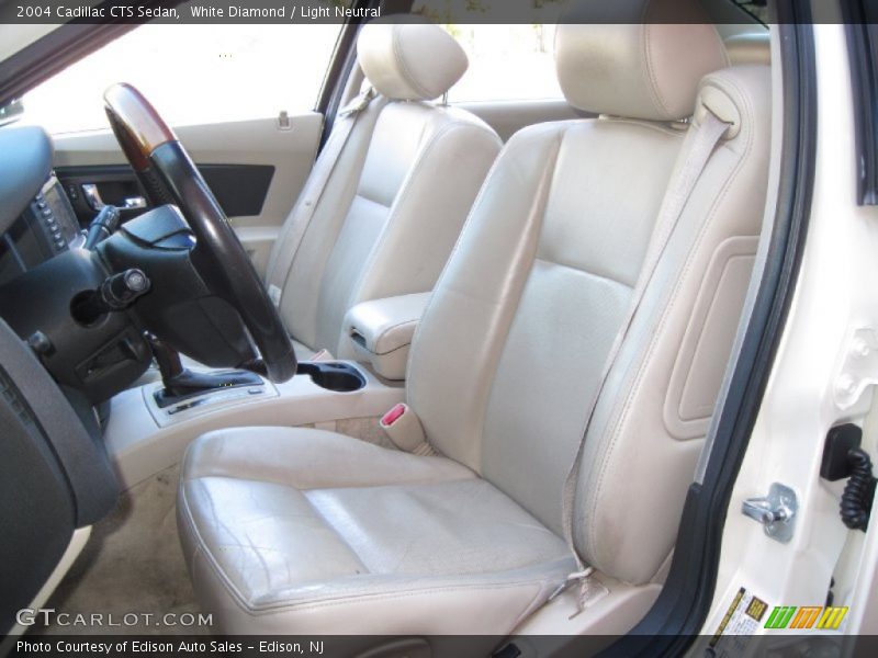 White Diamond / Light Neutral 2004 Cadillac CTS Sedan