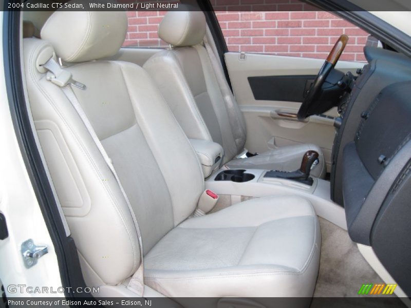 White Diamond / Light Neutral 2004 Cadillac CTS Sedan